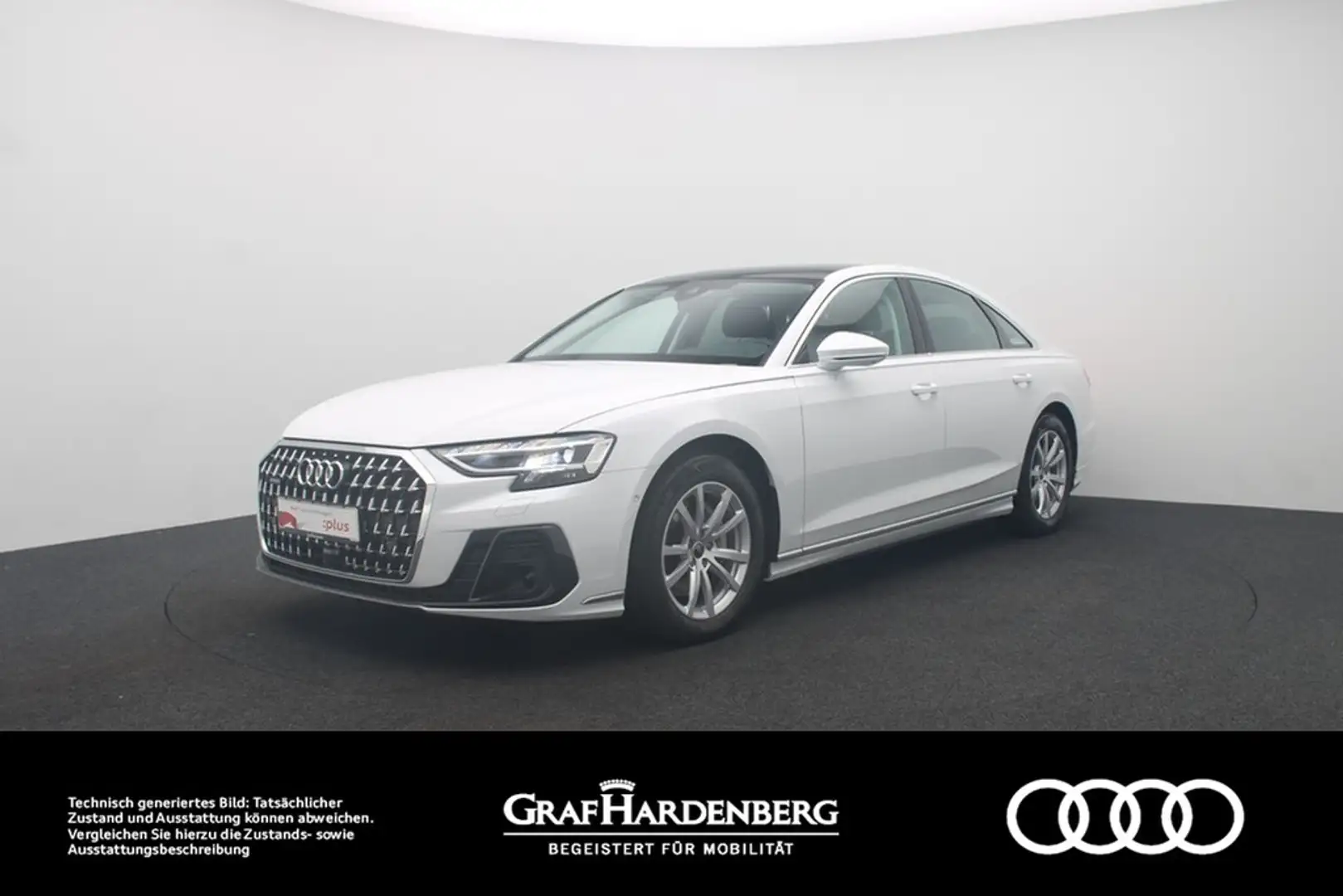 Audi A8 50 TDI quattro . Virt.Cockpit LED Navi Pano Alb - 1