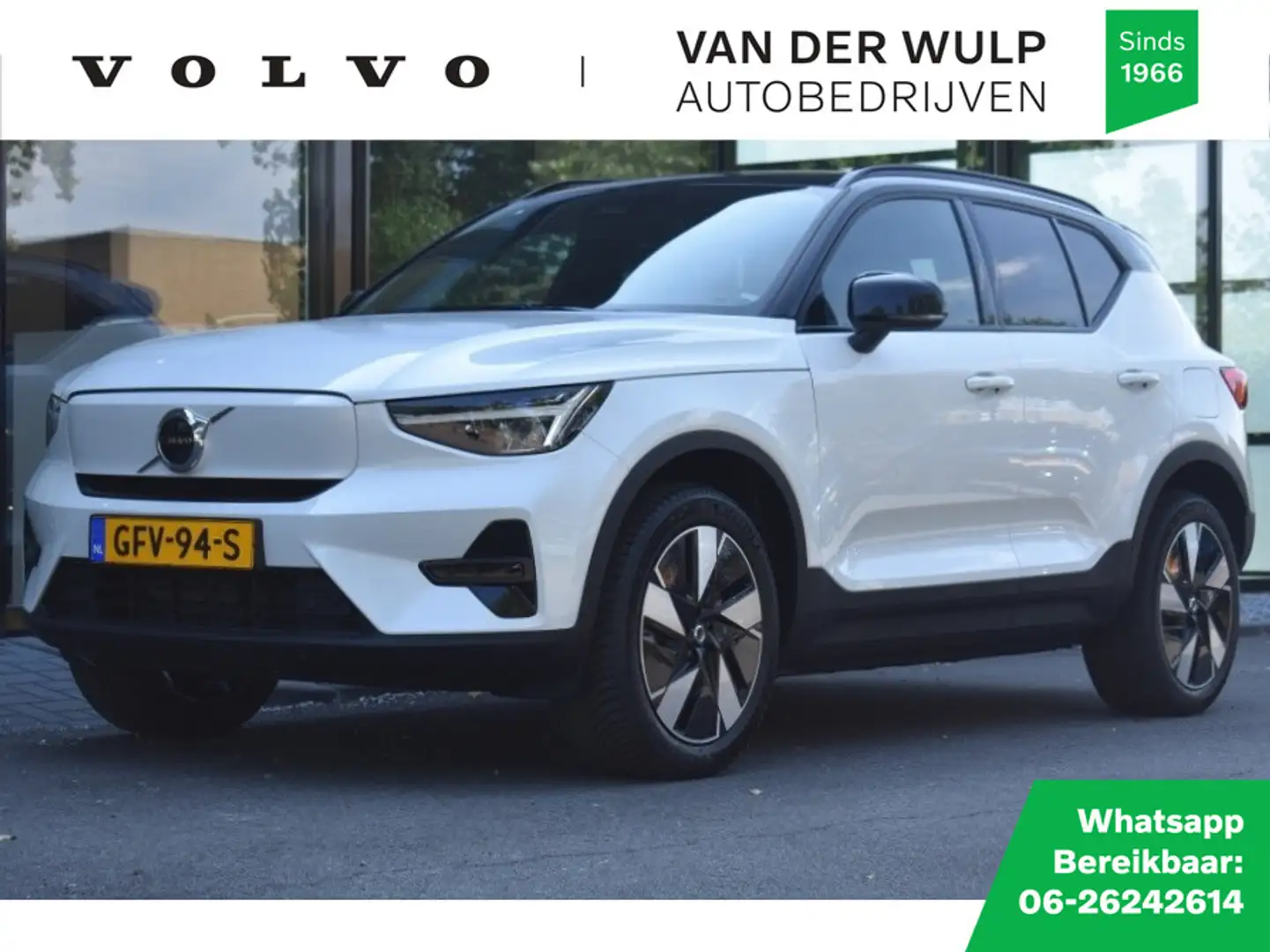 Volvo XC40 Extended Range Plus 252pk/82kWh | Getint Glas | Cl Blanc - 1