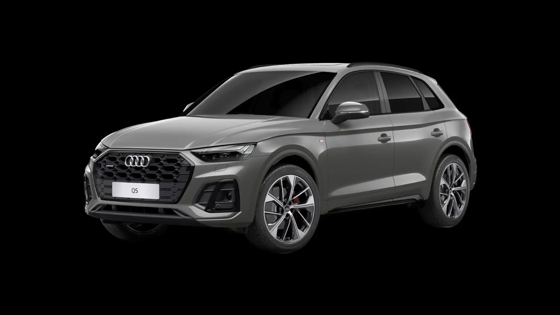 Audi Q5 50TDI QUA S line edition HUD LUFT PANO ACC 1H Grigio - 1