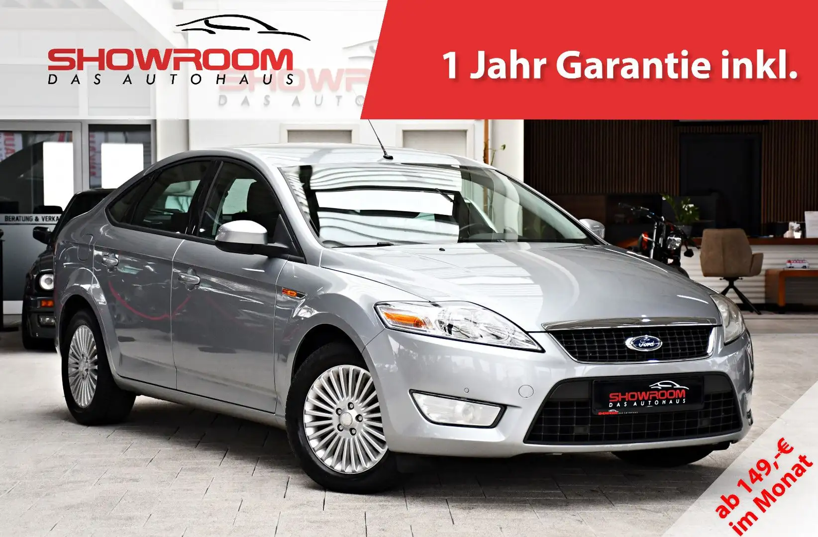 Ford Mondeo Lim. Trend Automatik Diesel 1.Hd Rentner Zilver - 1