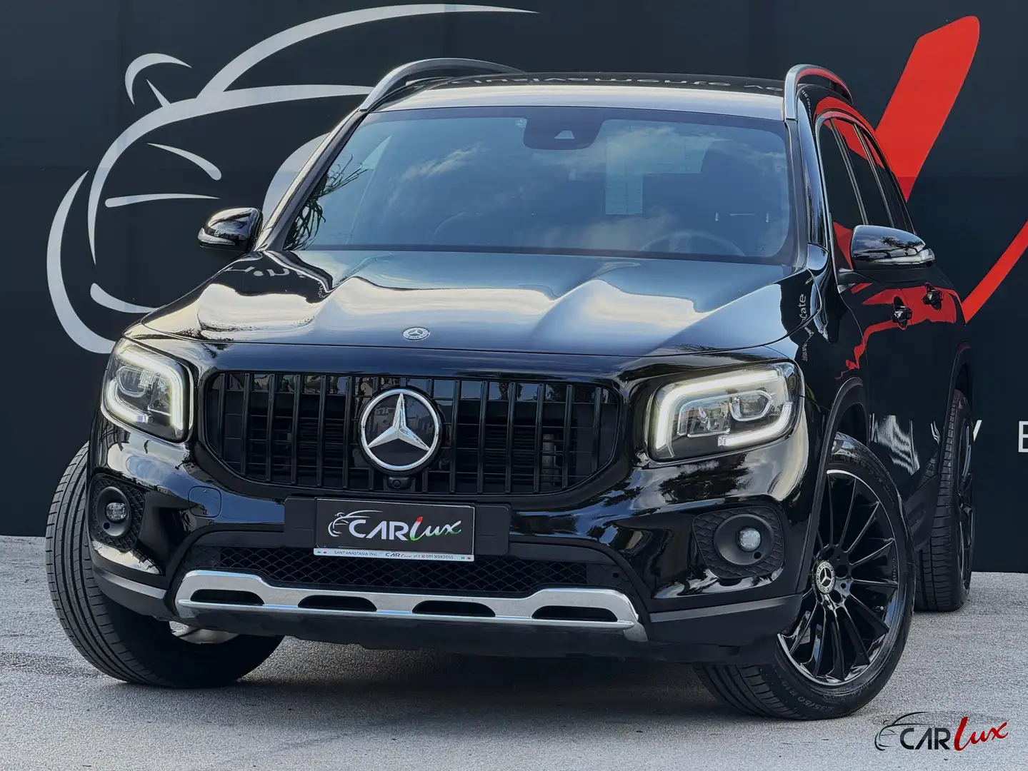 Mercedes-Benz GLB 220 d Sport Plus 4MATIC 190CV LED CAM PELLE Nero - 1