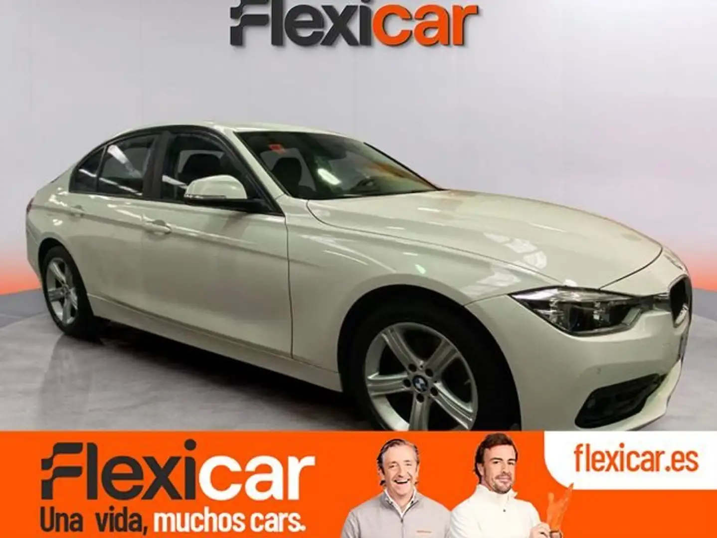 BMW 318 318d Blanc - 1