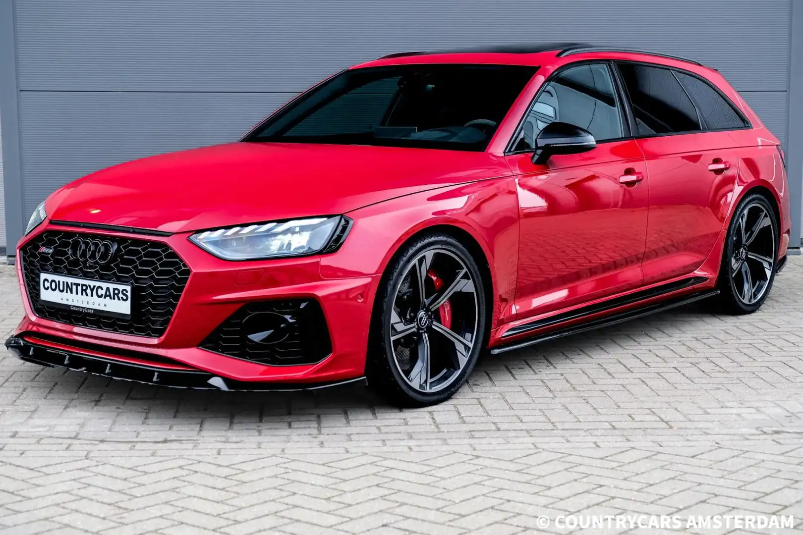 Audi RS4 2.9 TFSI | PANO | B&O | LEDER | HEAD UP | MAXTON | Rouge - 1