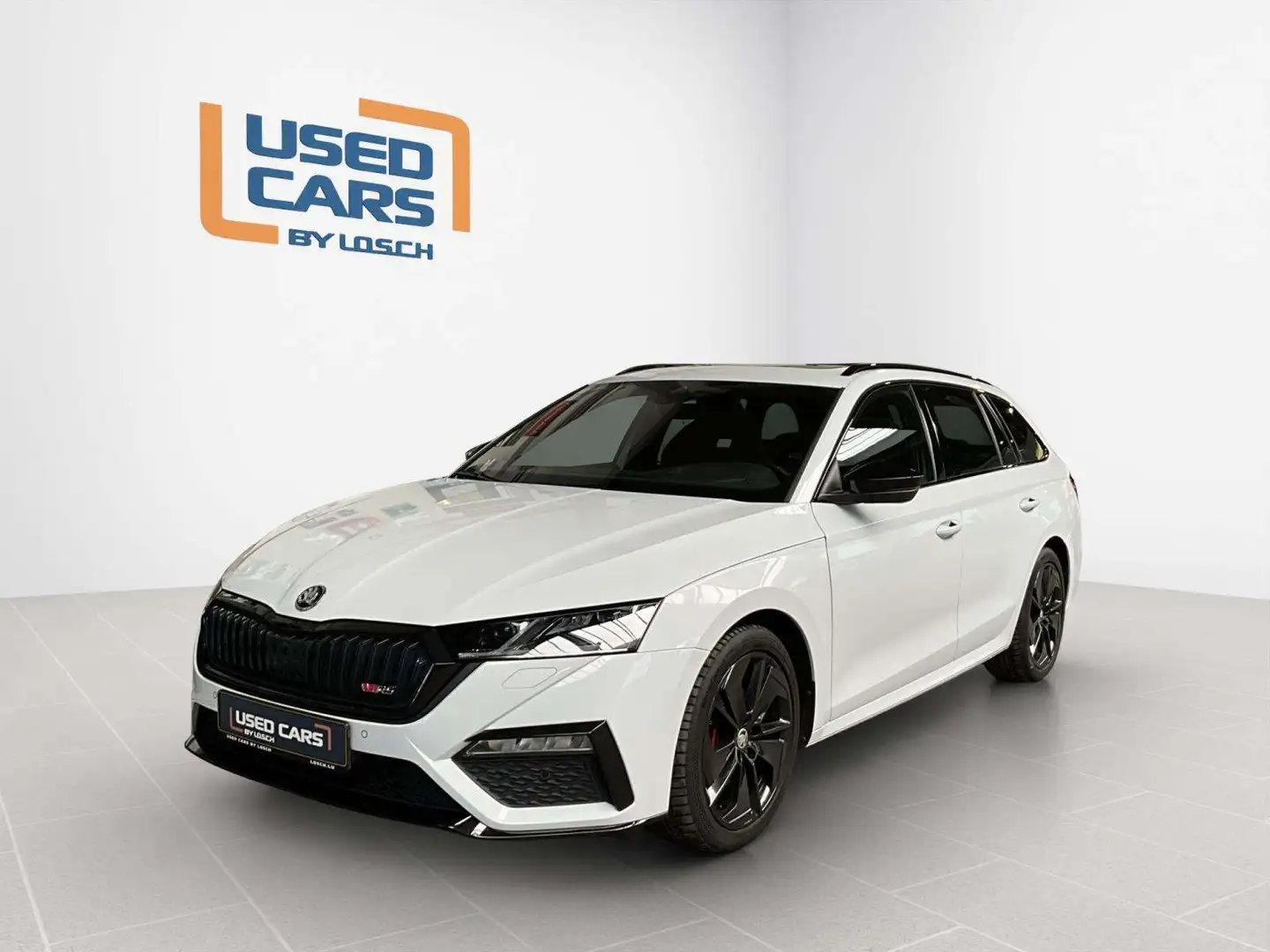 Skoda Octavia Combi+RS+4x4+DSG+AHK Blanc - 1