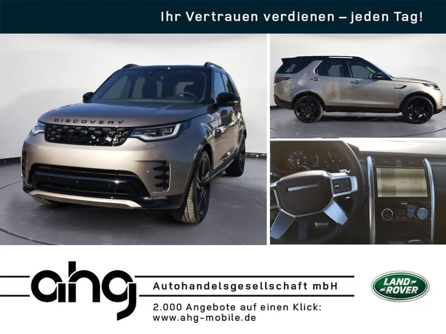 Land Rover Discovery D250 MHEV AWD DYNAMIC HSE Automatik Te Brun - 1