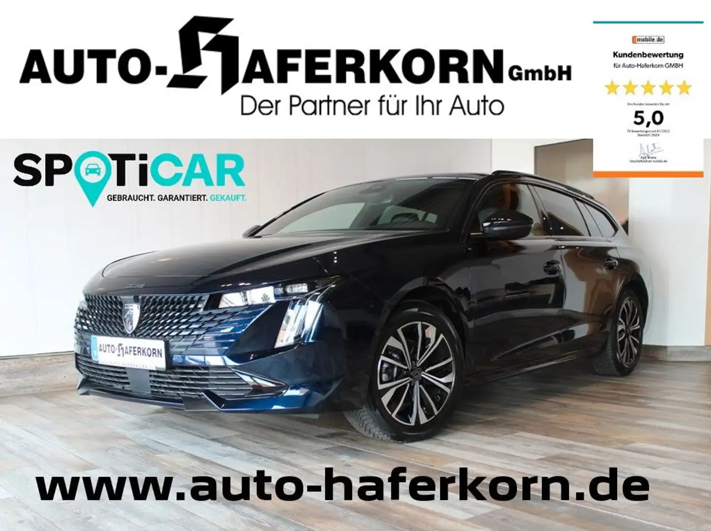 Peugeot 508 SW BlueHdi 130 Allure  EAT8*MATRIX*360°*ACC Bleu - 1