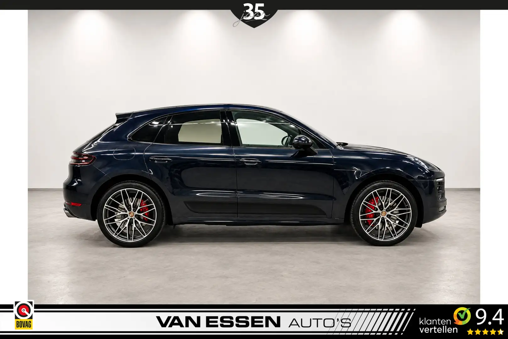 Porsche Macan 3.0 GTS Pano Leder Camera Luchtvering Stoel/Stuurv Blauw - 2
