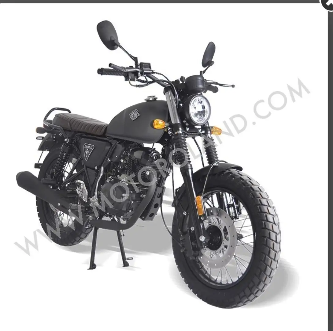 Archive Motorcycle Scrambler 125 Black - 1