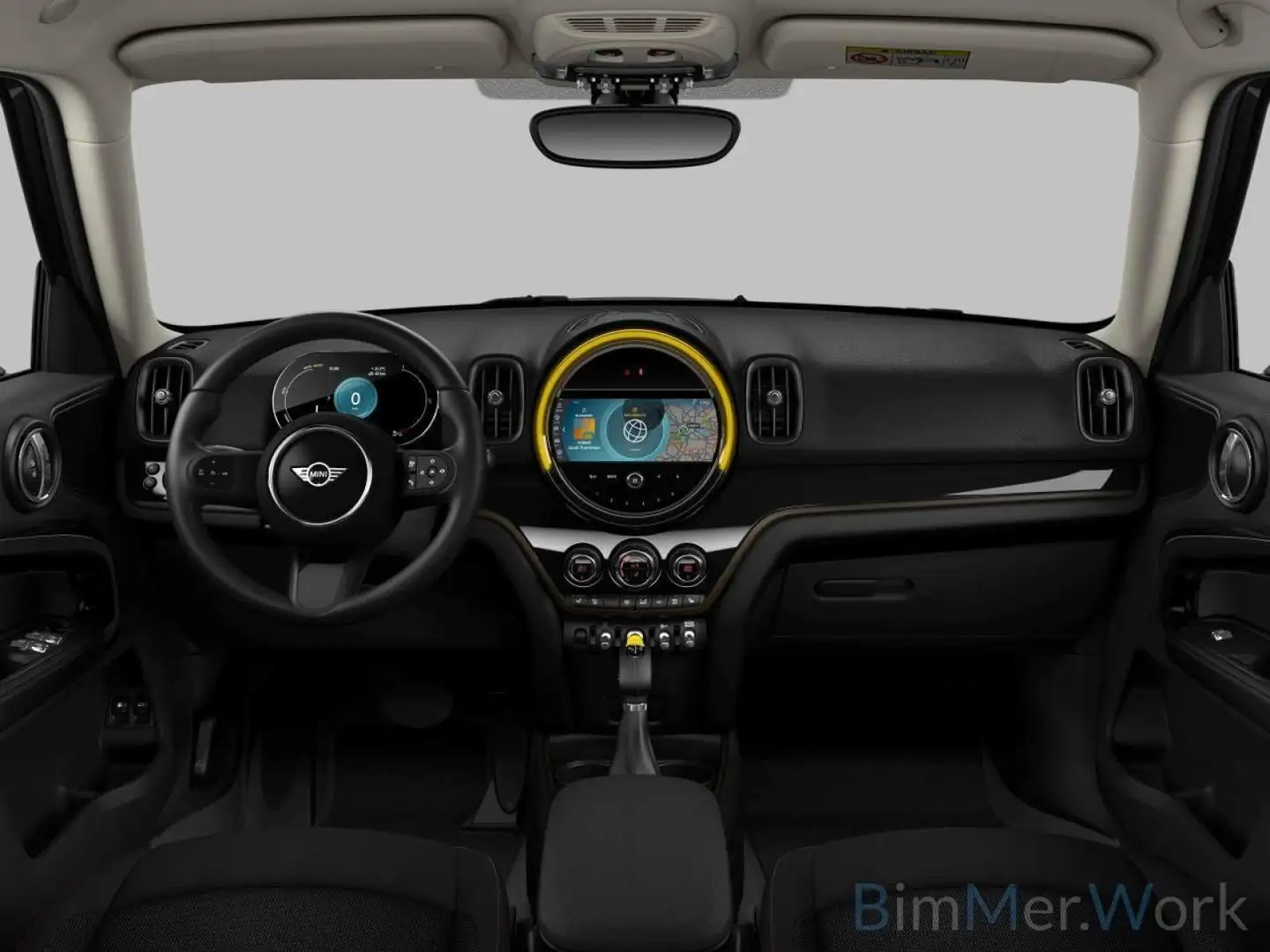 MINI Cooper SE Countryman ALL4 DAB Sitzhzg Navi LED Schwarz - 2