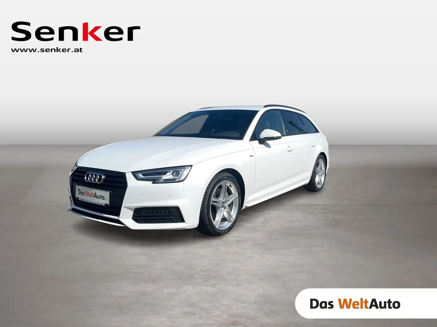 Audi A4 2.0 TDI Sport Blanc - 1