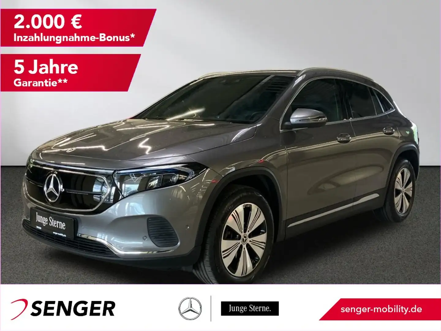Mercedes-Benz EQA 300 4M Progressive Kamera Totwinkel Ambiente Grijs - 1