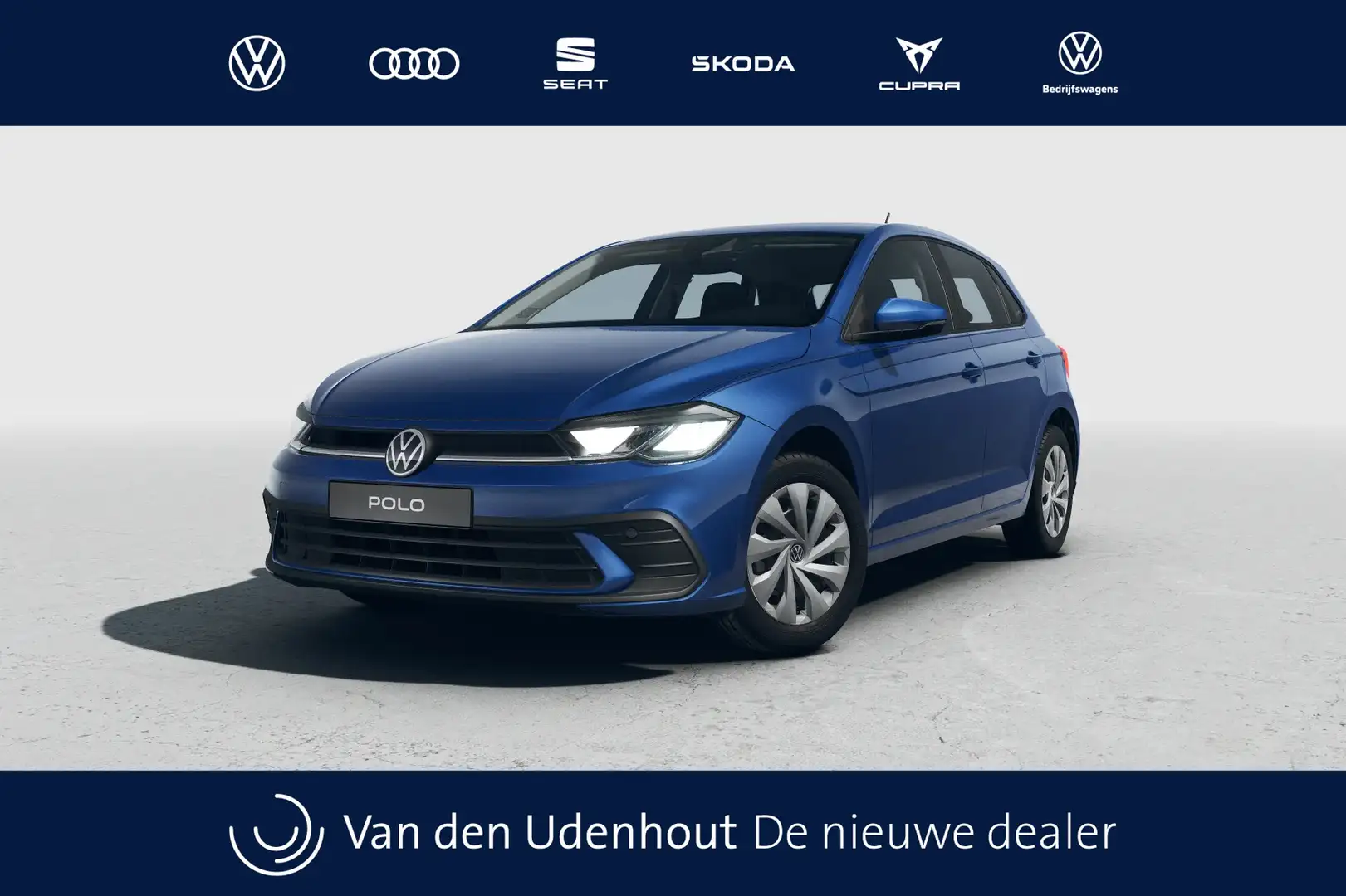 Volkswagen Polo 1.0 MPI 80 5MT Edition Blauw - 1