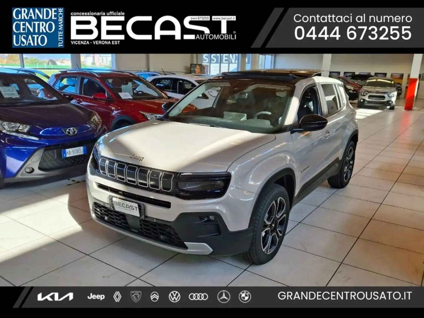 Jeep Avenger 1.2 Turbo 110 CV MHEV Summit - PROMO K73 Beige - 1
