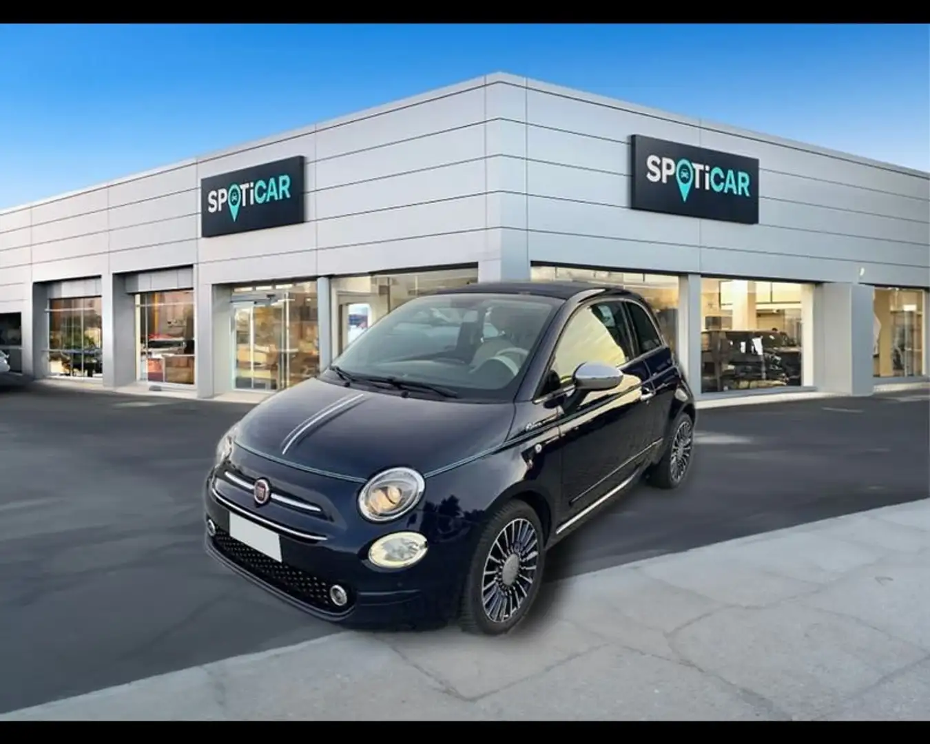 Fiat 500C III 2015 1.3 mjt Riva 95v Blauw - 1