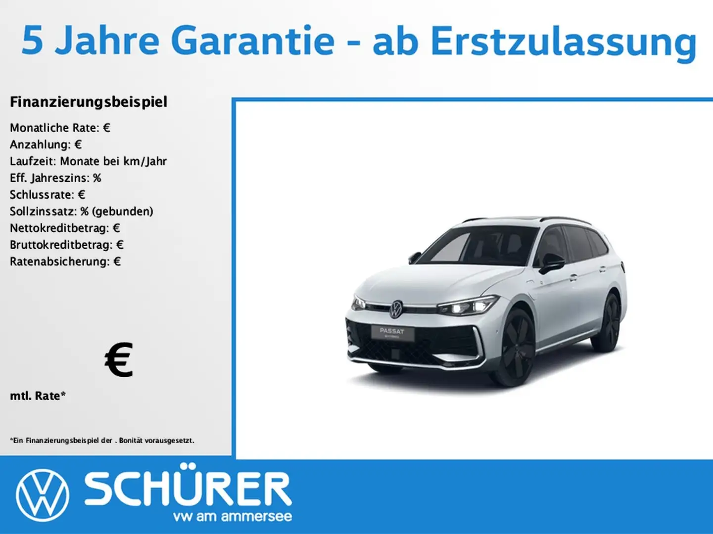 Volkswagen Passat Variant eHybrid R-Line Leder Pano AHK HUD 360° HKardon Silber - 1