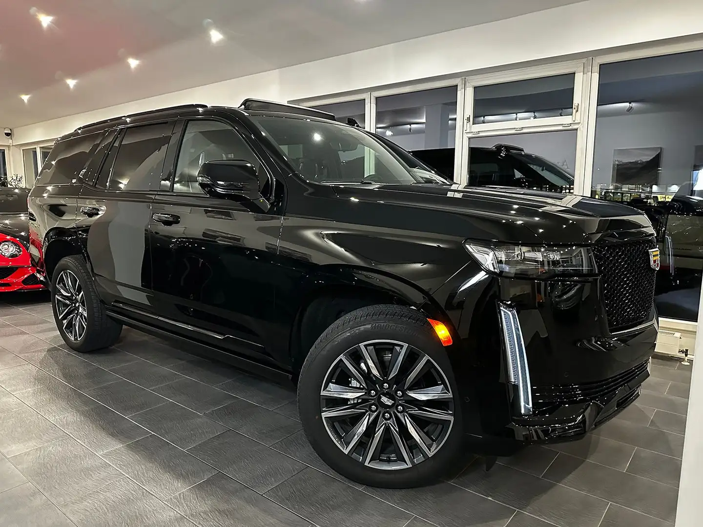 Cadillac Escalade |Sport Platinum|EU-Navi|AHK|RearSeatEnt. Чорний - 2