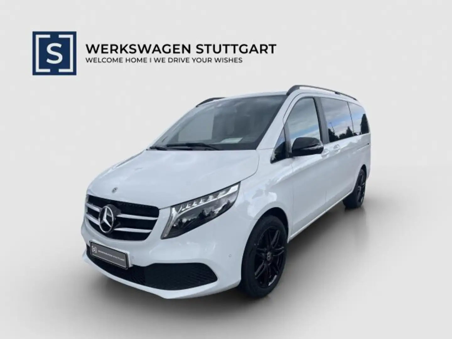 Mercedes-Benz V 250 V 250 d 4MATIC EDITION Lang LED STANDHEIZUNG AHK Weiß - 1