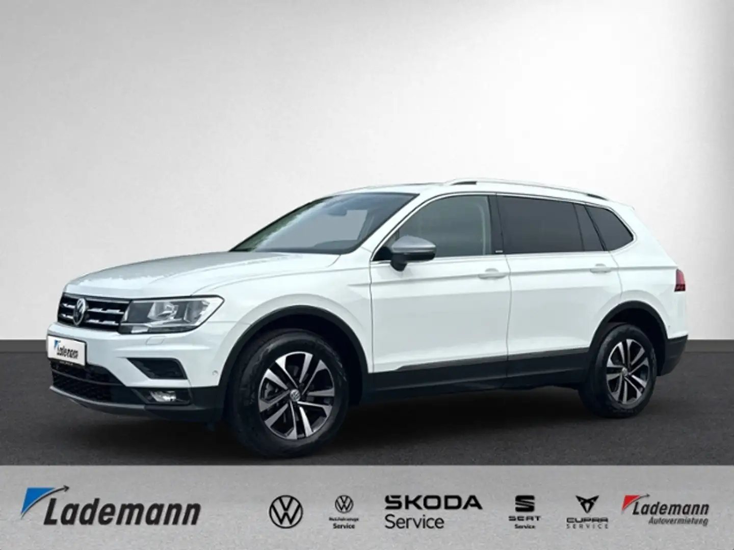 Volkswagen Tiguan Allspace 1.5 TSI UNITED PANO+NAVI+RFK+SHZ Weiß - 1