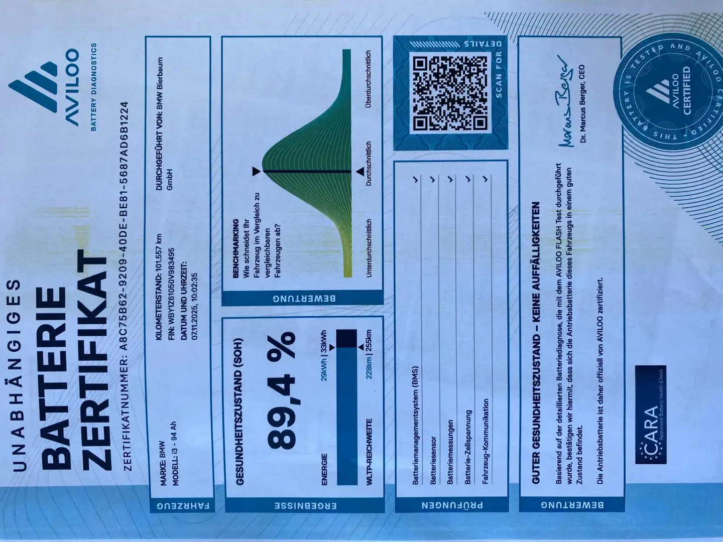 BMW i3 i3 Argento - 2