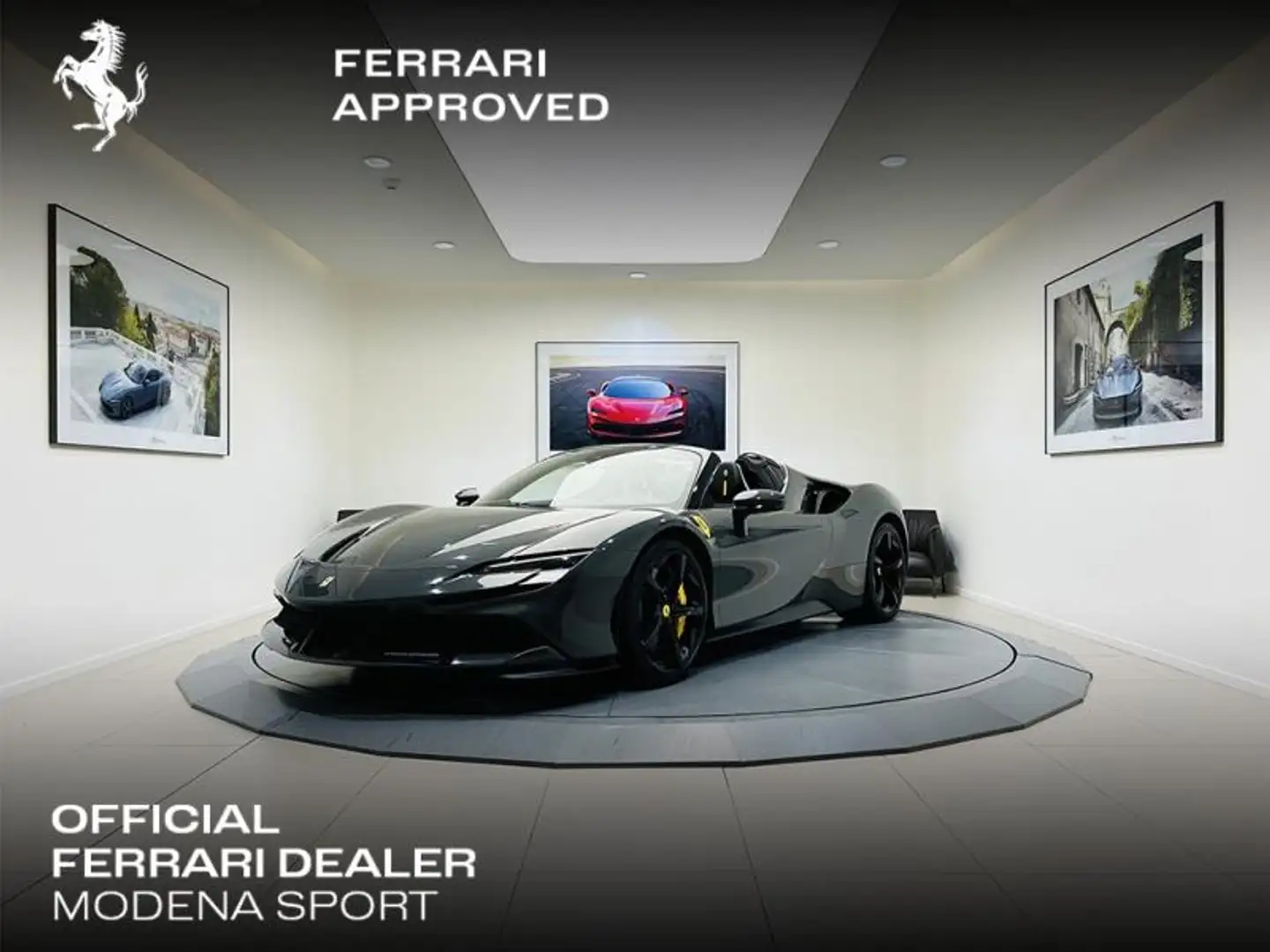 Ferrari SF90 Spider CABRIOLET Gris - 1