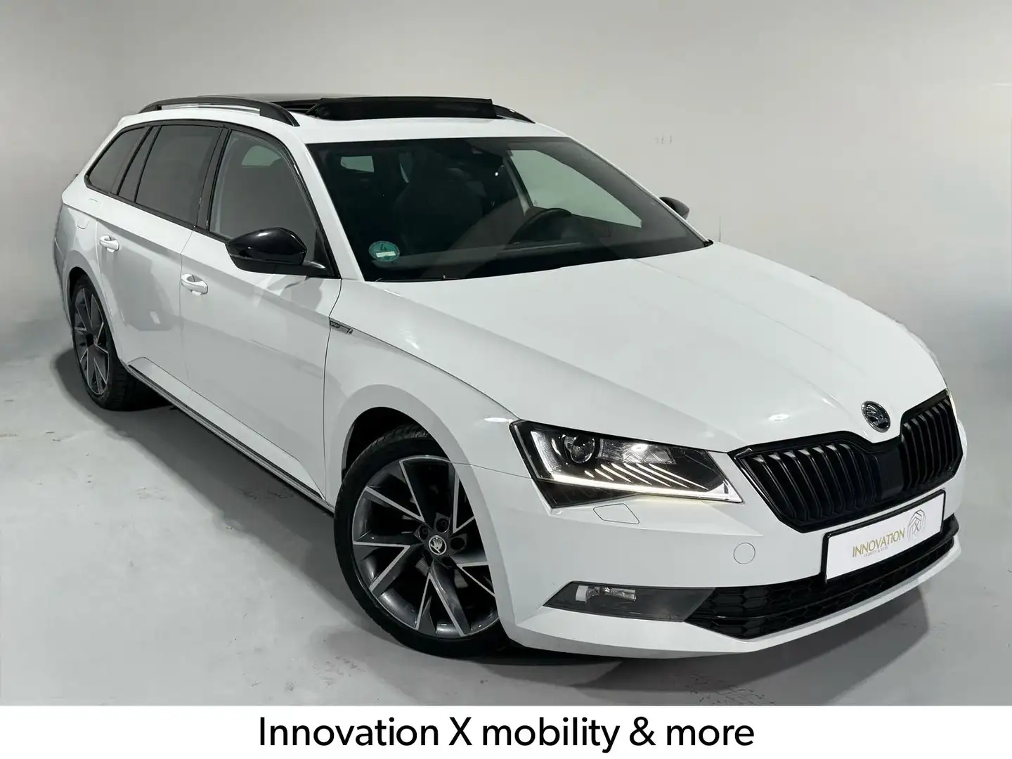 Skoda Superb Combi Sportline CAM-SHZ-PANO-NAVI-SOUNDSYS Blanco - 1