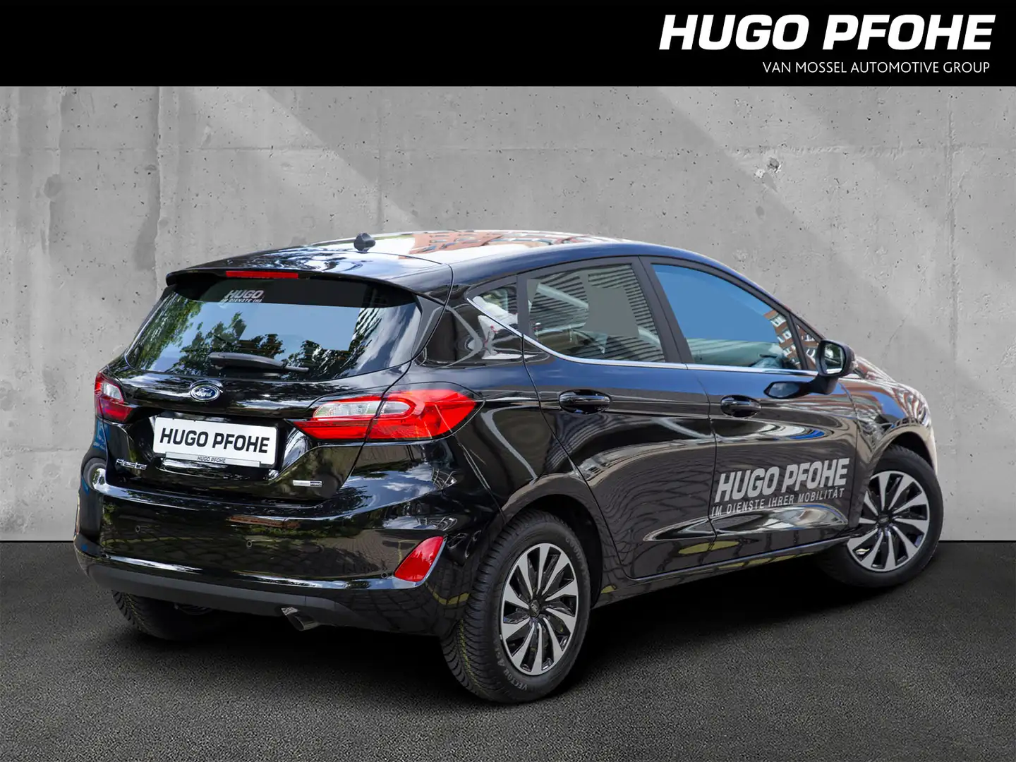 Ford Fiesta Titanium 1.0 EcoBoost Hybrid 92kW(125PS) 5-türig Чёрный - 2