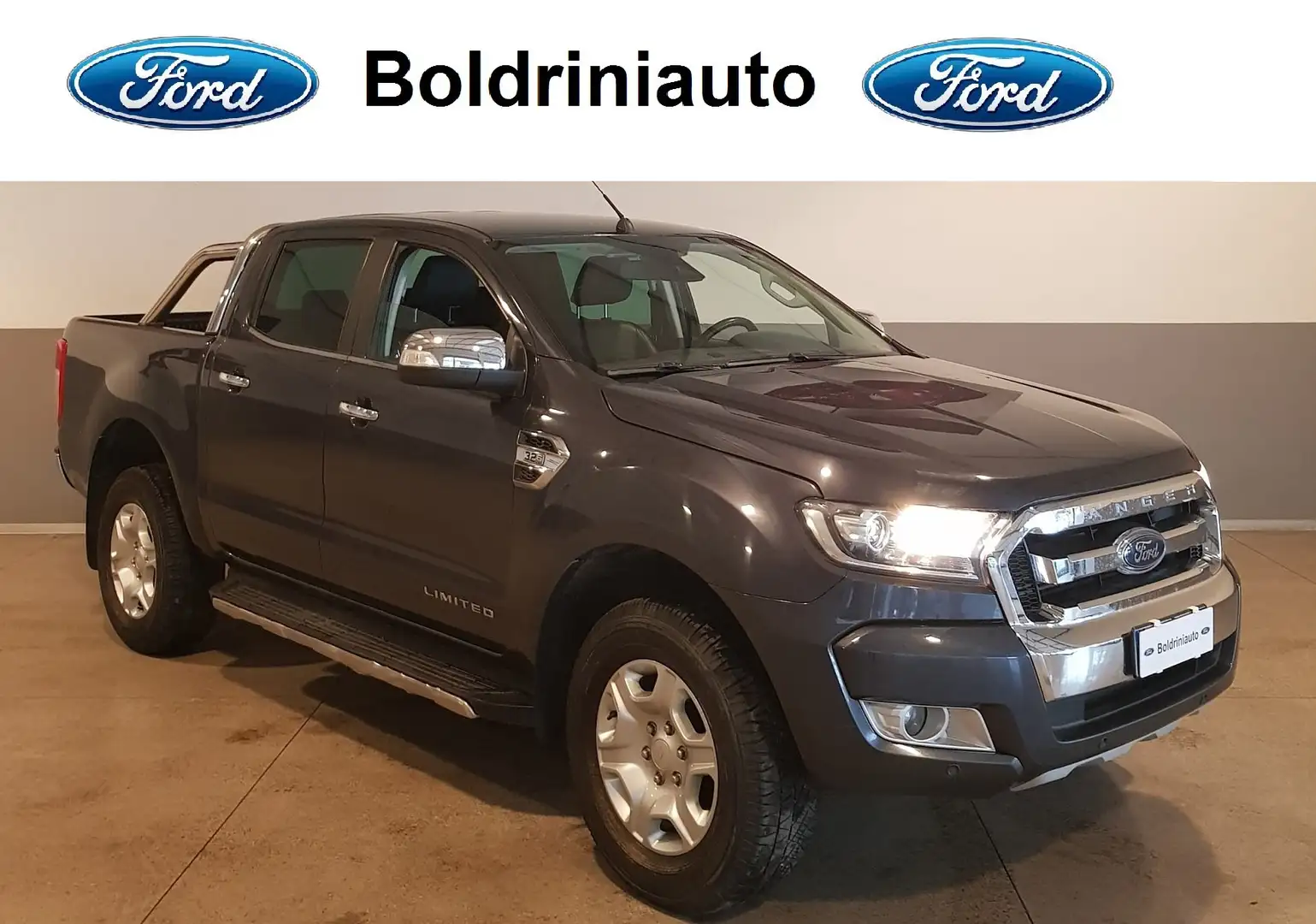 Ford Ranger Ranger 3.2 tdci double cab Limited 200cv auto Grijs - 1