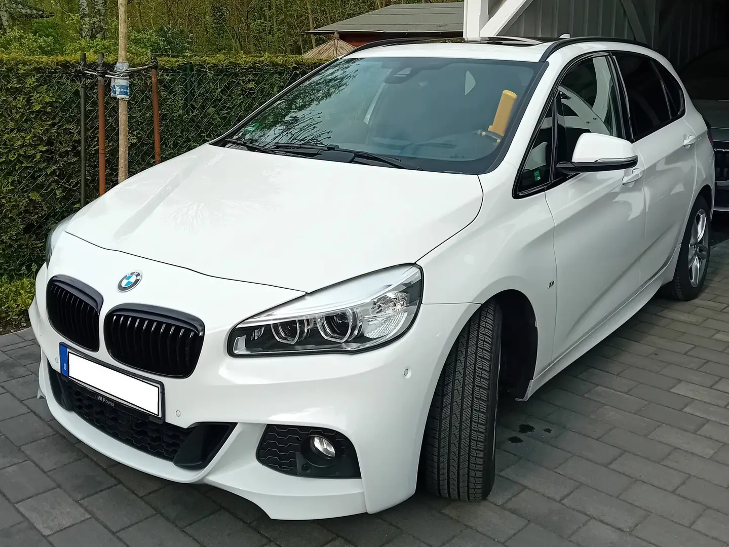 BMW 218 M Sport Panorama Weiß - 2