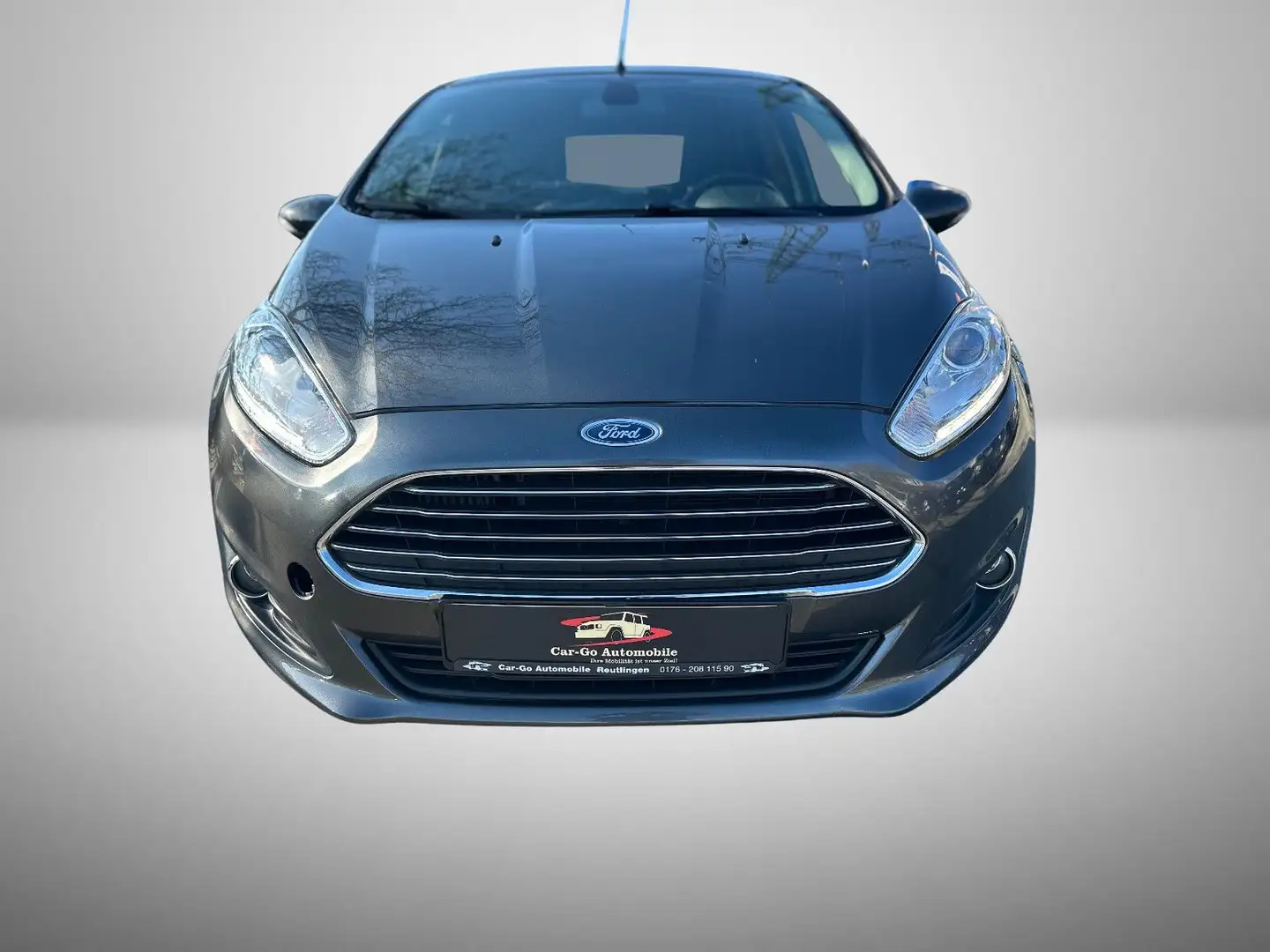 Ford Fiesta Titanium*AHK*ALU*Klima*USB*Temp.*BT* Grau - 1