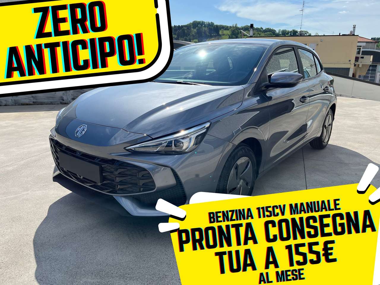 MG MG3 115CV MT STANDARD ZERO ANTICIPO 155€ AL MESE