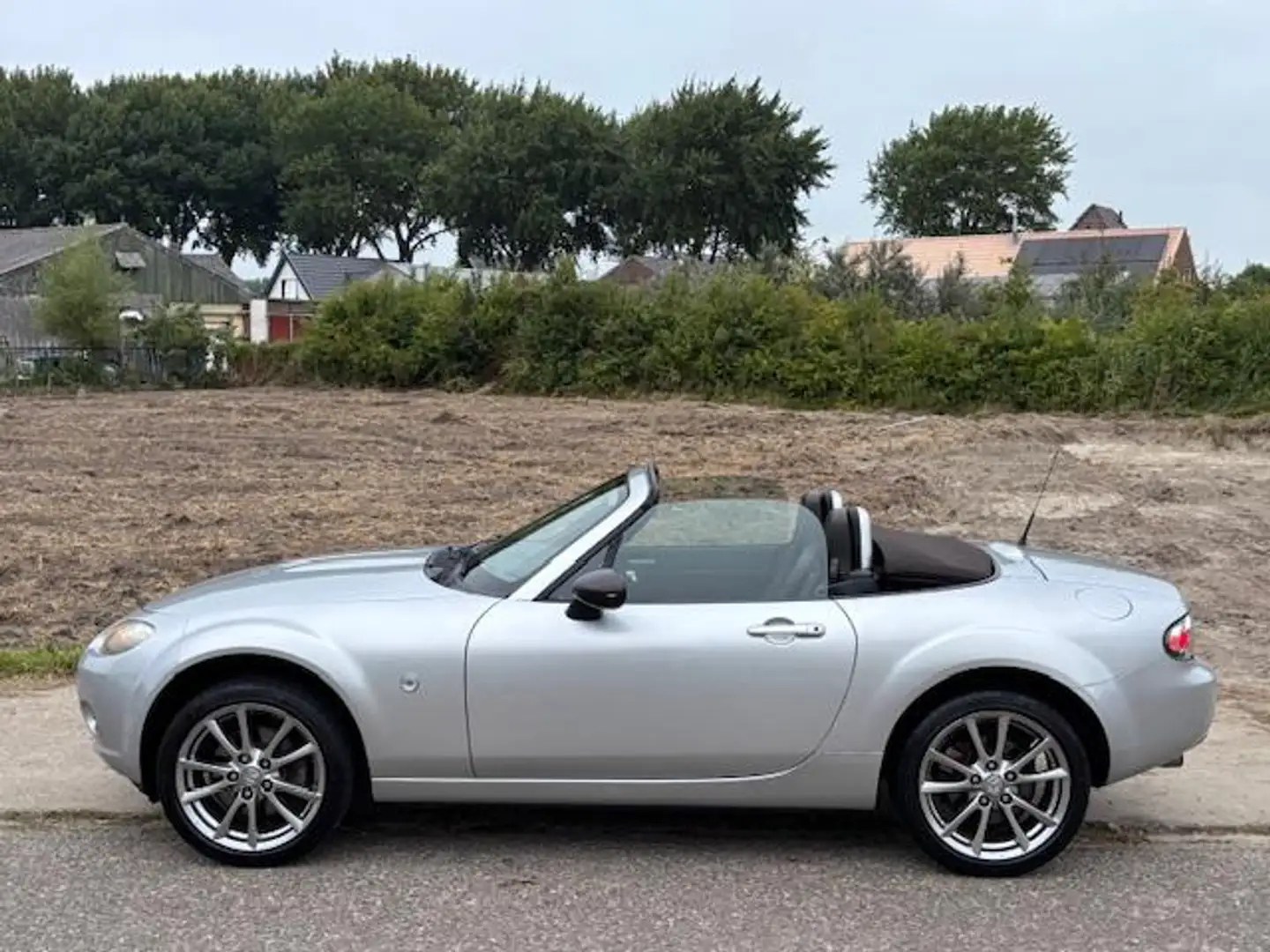 Mazda MX-5 1.8 Exclusive Airco Audio-CD/MP3 Leder LMV 17" Win Gris - 2