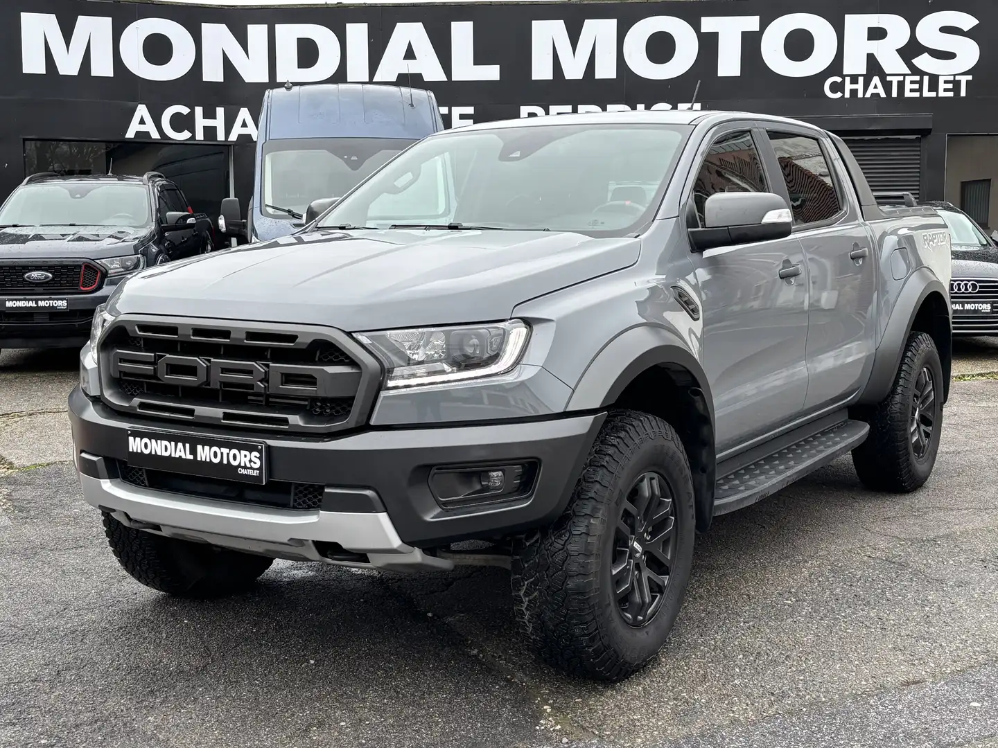 Ford Ranger Raptor 2.0 TDCI 212 CV TVAC 64350 KM FULL OPTIONS Gris - 1
