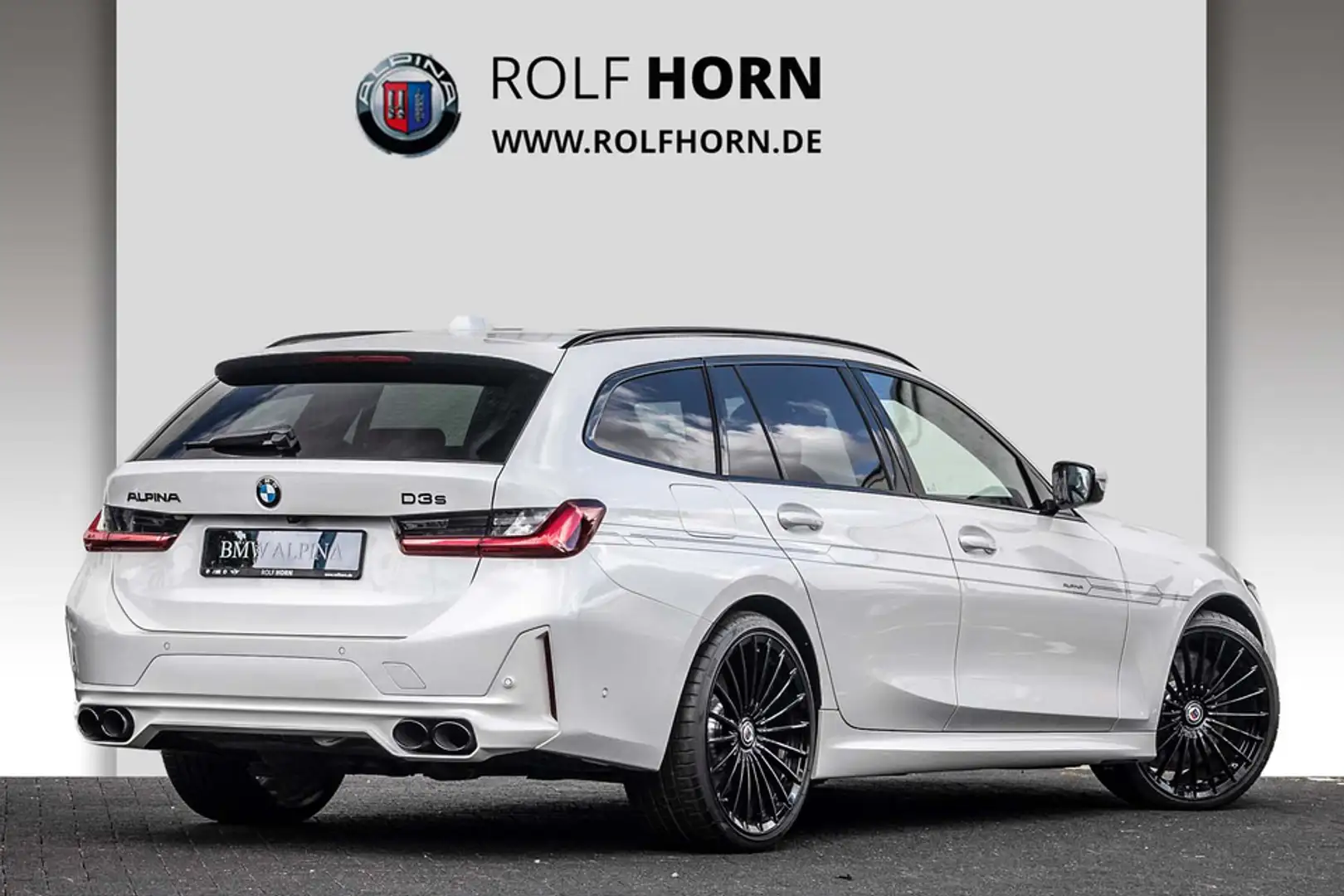 Alpina D3 S 3.0 Allrad Touring AHK HUD Pano 360 har/kar Blanco - 2
