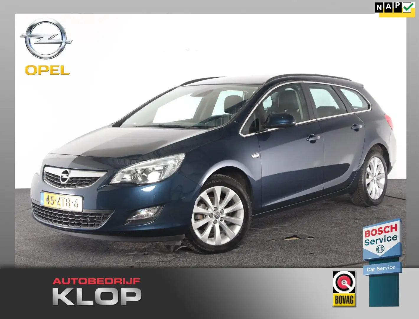 Opel Astra Sports Tourer 1.4 Turbo Sport Blau - 1