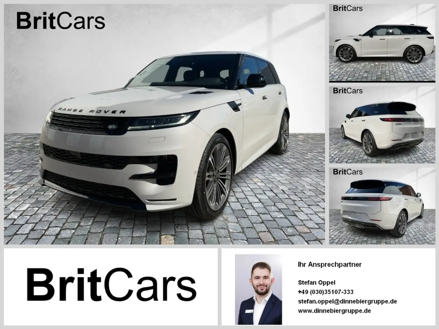Land Rover Range Rover Sport D300 Dynamic SE Luft 360 Pano Grau - 1