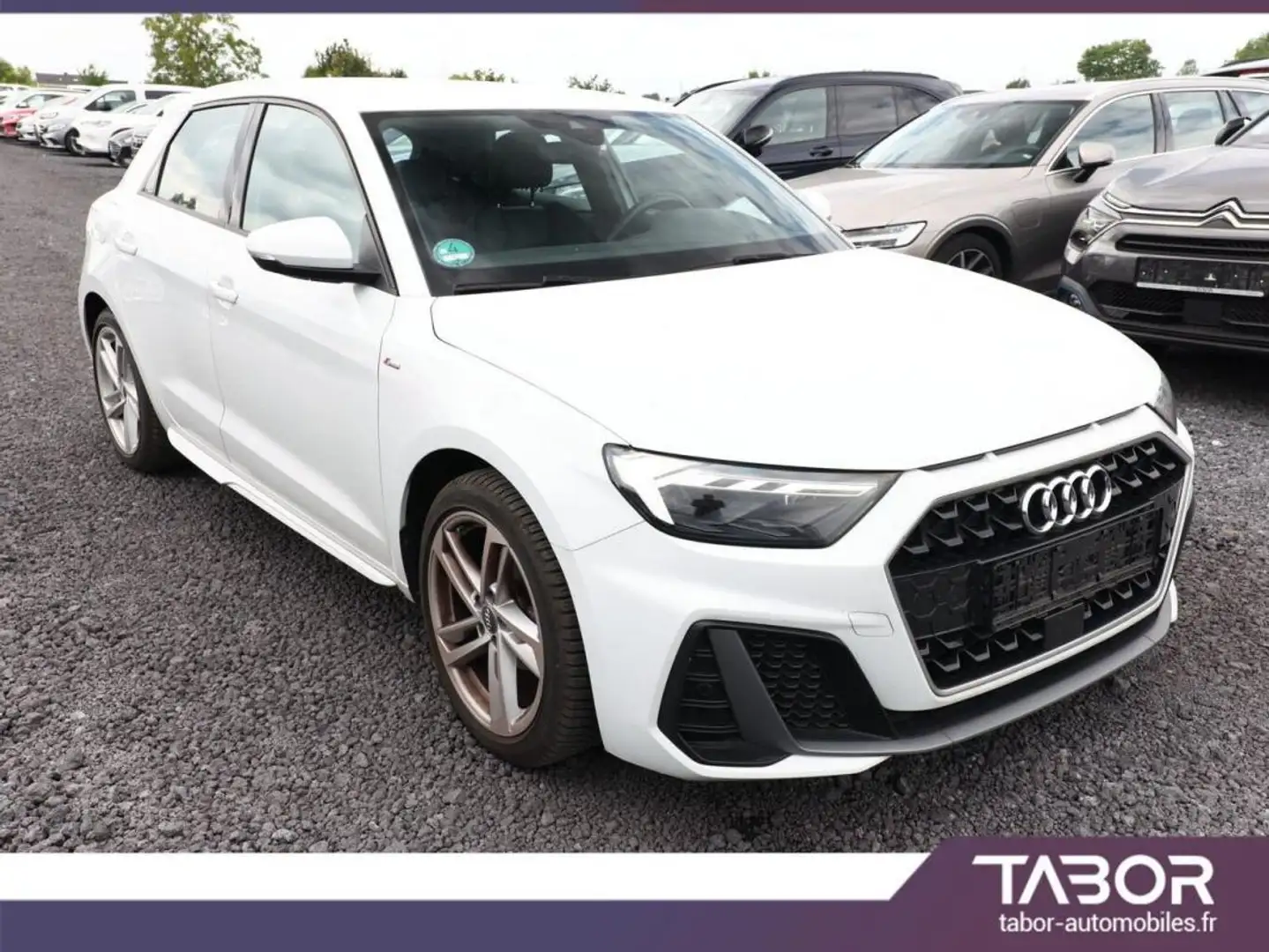 Audi A1 25 TFSI S line GPS 17P ViCo Blanc - 2