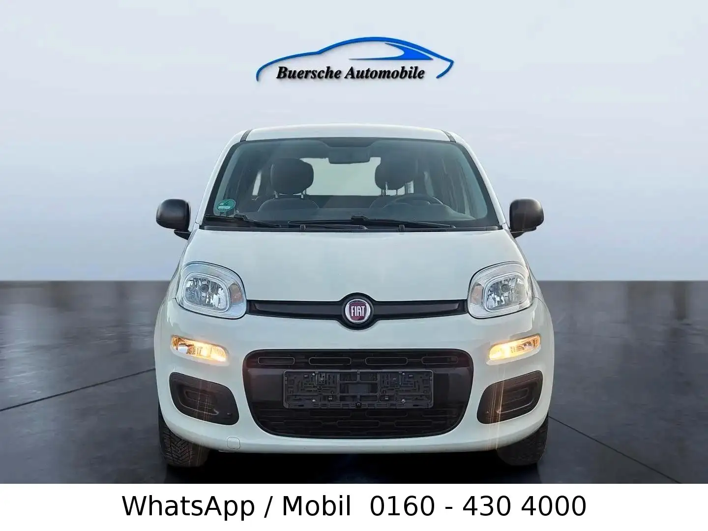 Fiat Panda Klima nur 64 Tkm Weiß - 1