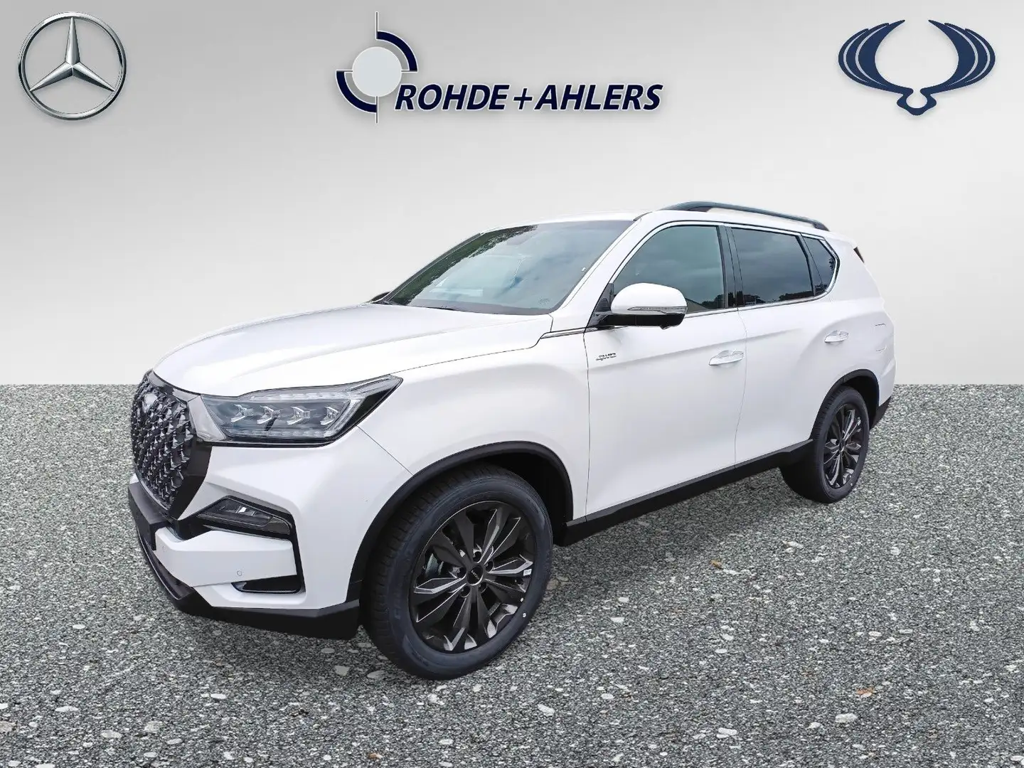 KGM Rexton REXTON+BLACKLINE+20ZOLL+PANO+360°+KAMERA+LEDER+ Bianco - 1
