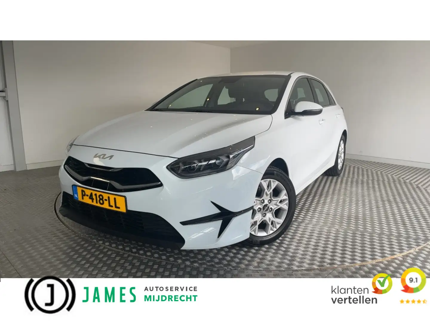 Kia Ceed / cee'd 1.0 T-GDi DynamicLine Camera, Apple / Android Weiß - 1