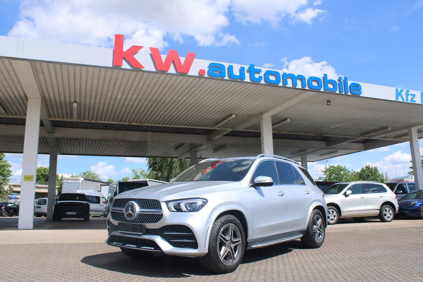 Mercedes-Benz GLE 450 LED,HUP,DIST,Keyless,Luft,20" Argent - 1