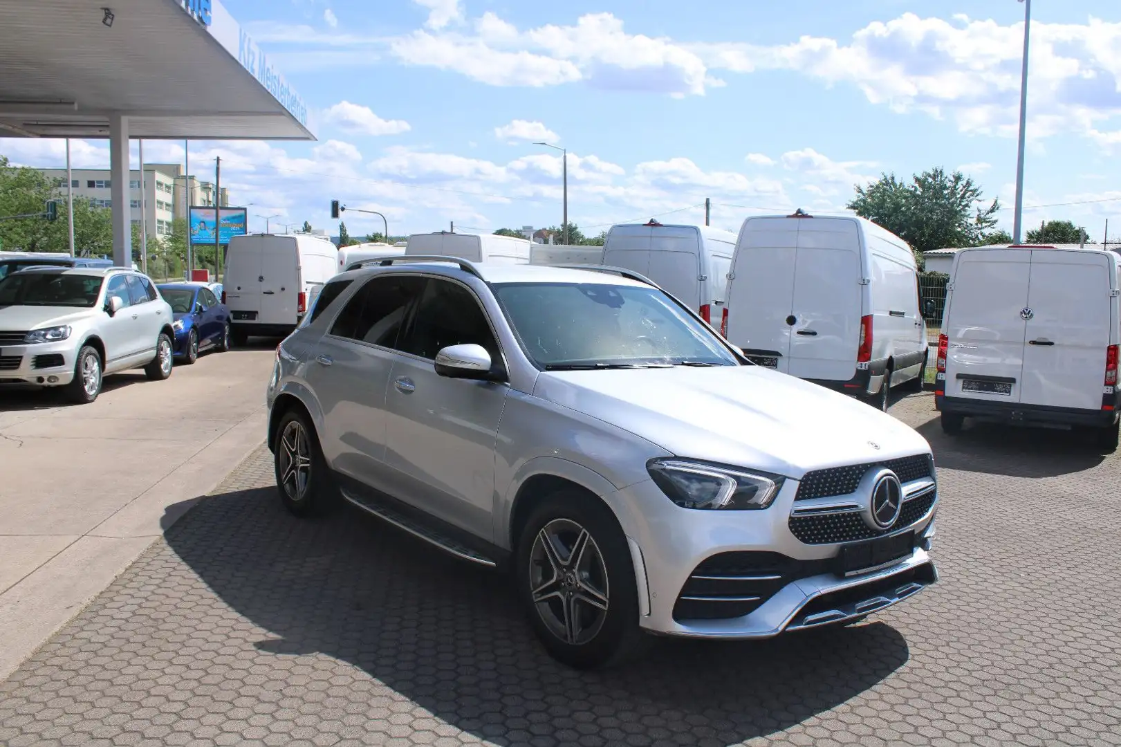 Mercedes-Benz GLE 450 LED,HUP,DIST,Keyless,Luft,20" Argent - 2