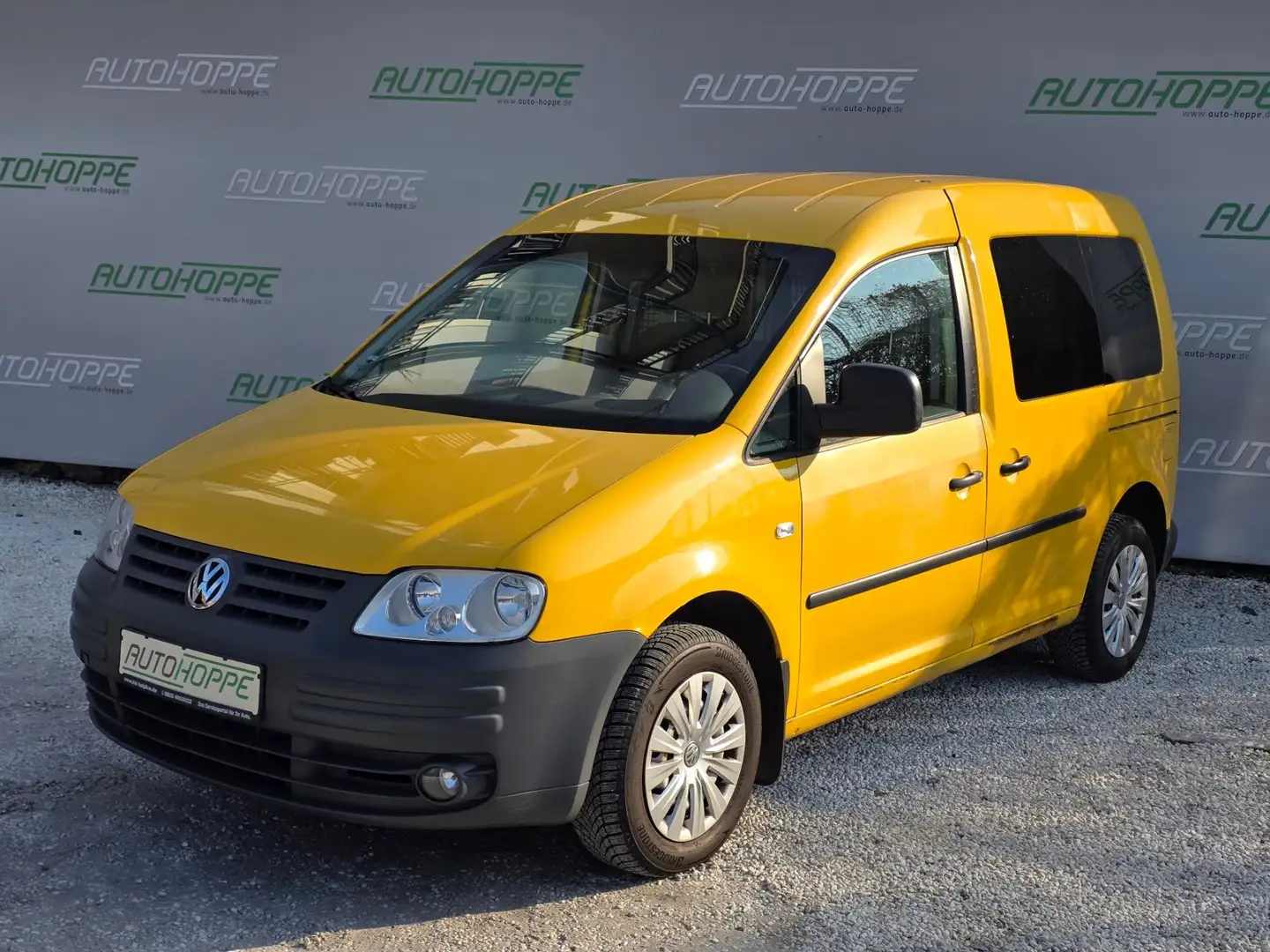 Volkswagen Caddy Kasten, TÜV 11.26, Werkstatt gepflegt Gelb - 1