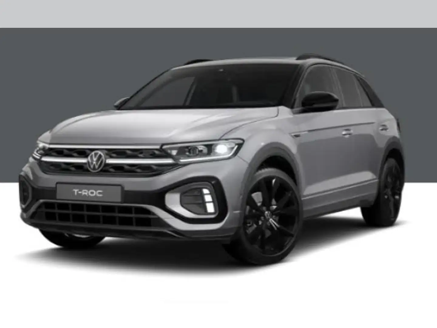 Volkswagen T-Roc 1.5 TSI DSG R-Line AHK*STHZG*PANO*IQ-LIGHT*NAV*... Grau - 1