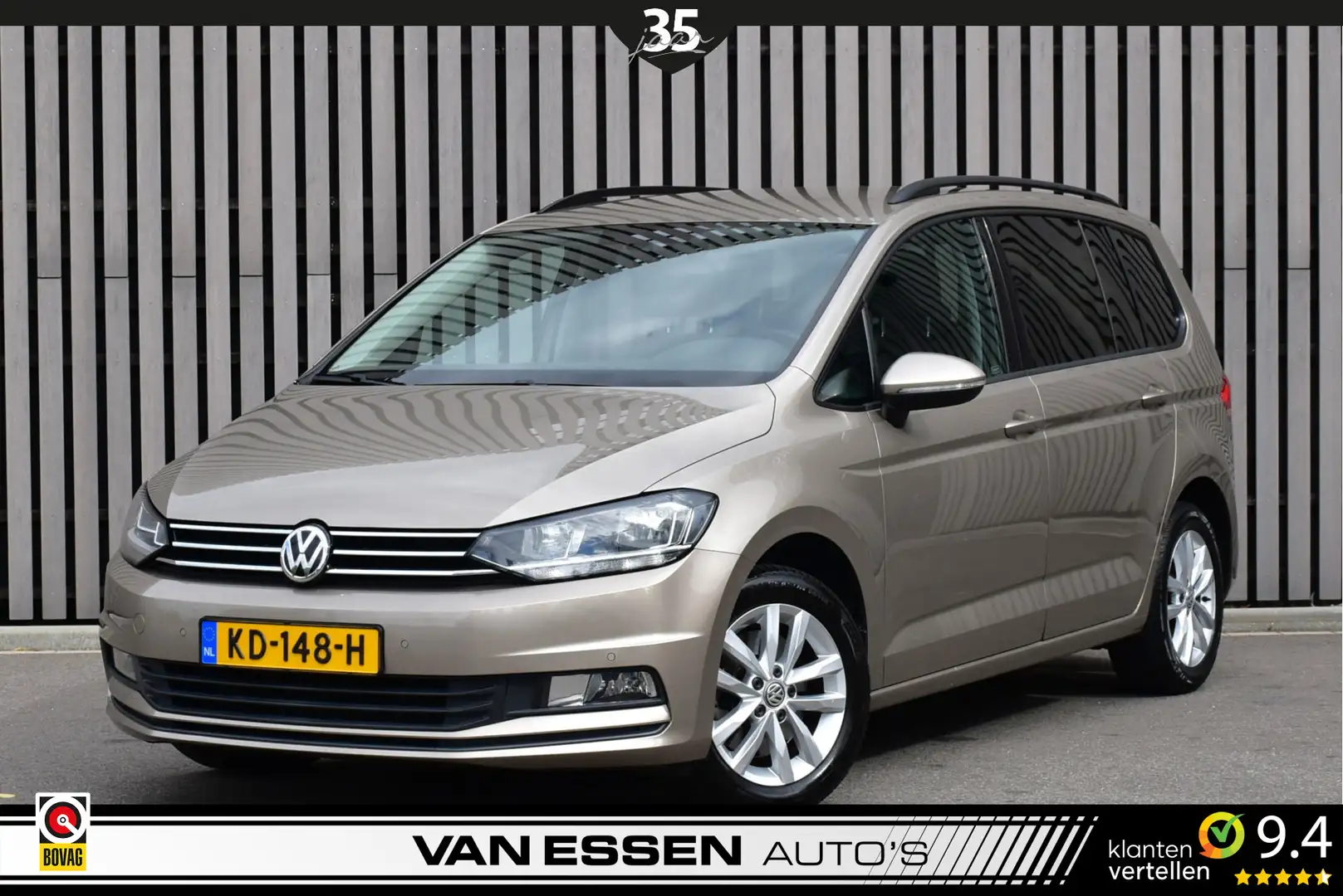 Volkswagen Touran 1.2 TSI Connected Series 7p Navigatie Auto-Hold St Jaune - 1