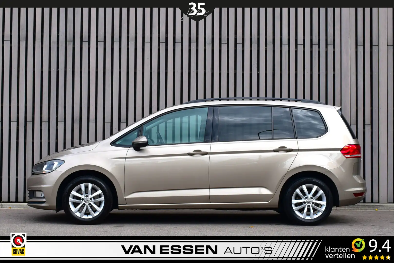 Volkswagen Touran 1.2 TSI Connected Series 7p Navigatie Auto-Hold St Jaune - 2