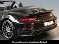 Porsche 991 911 Turbo S Cabrio HA-Lenkung Rückfahrkamera Noir - thumbnail 14