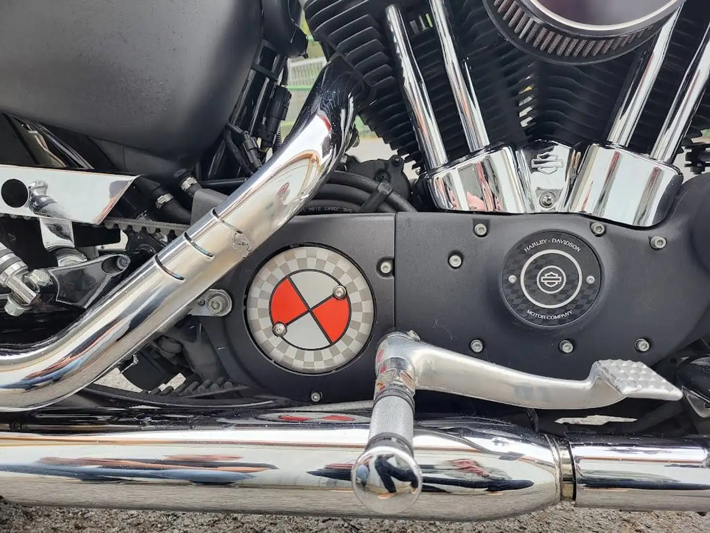 Harley-Davidson Sportster 883 R Naranja - 1