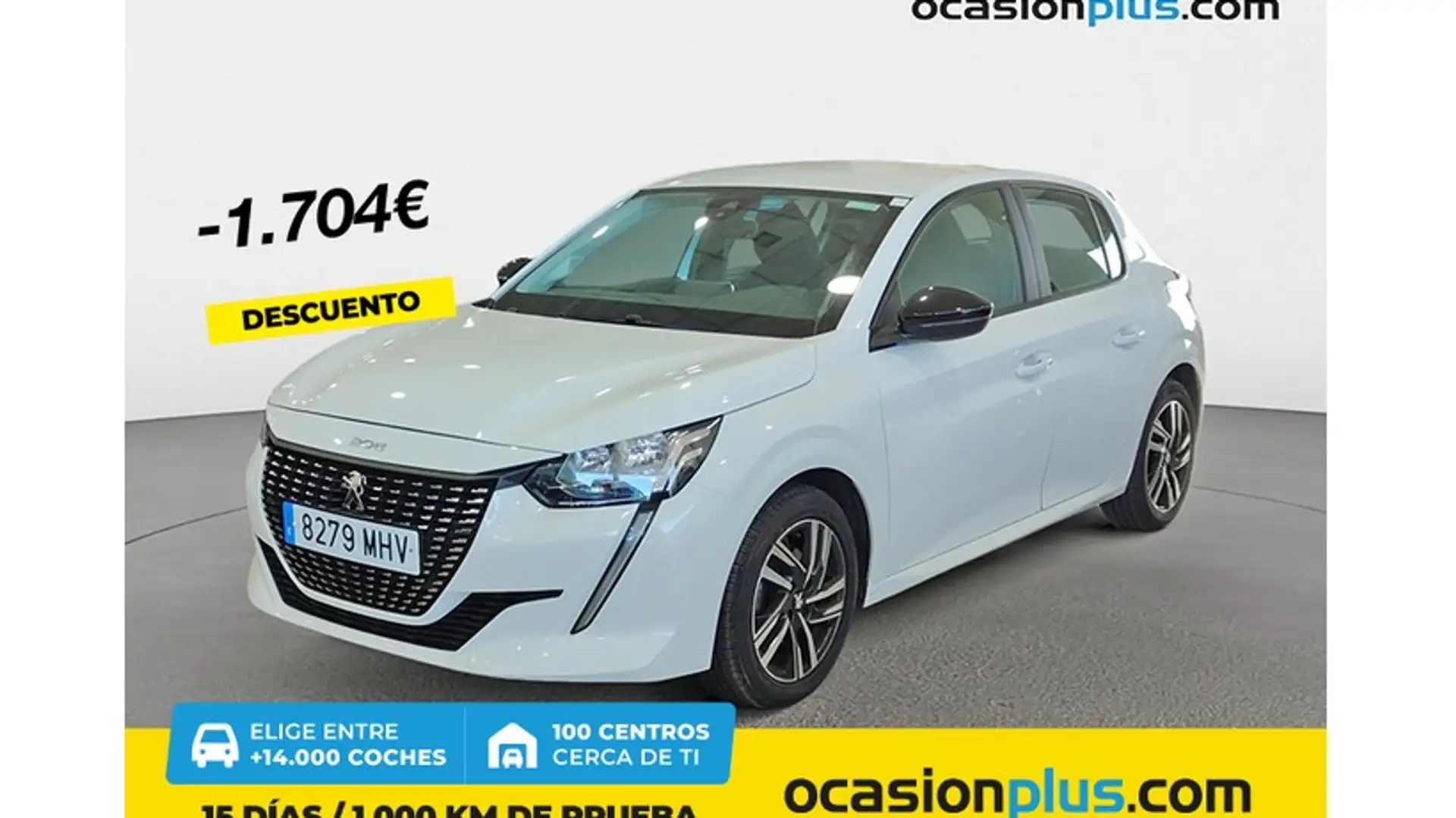 Peugeot 208 1.2 Puretech S&S Active Pack 100 Blanco - 1