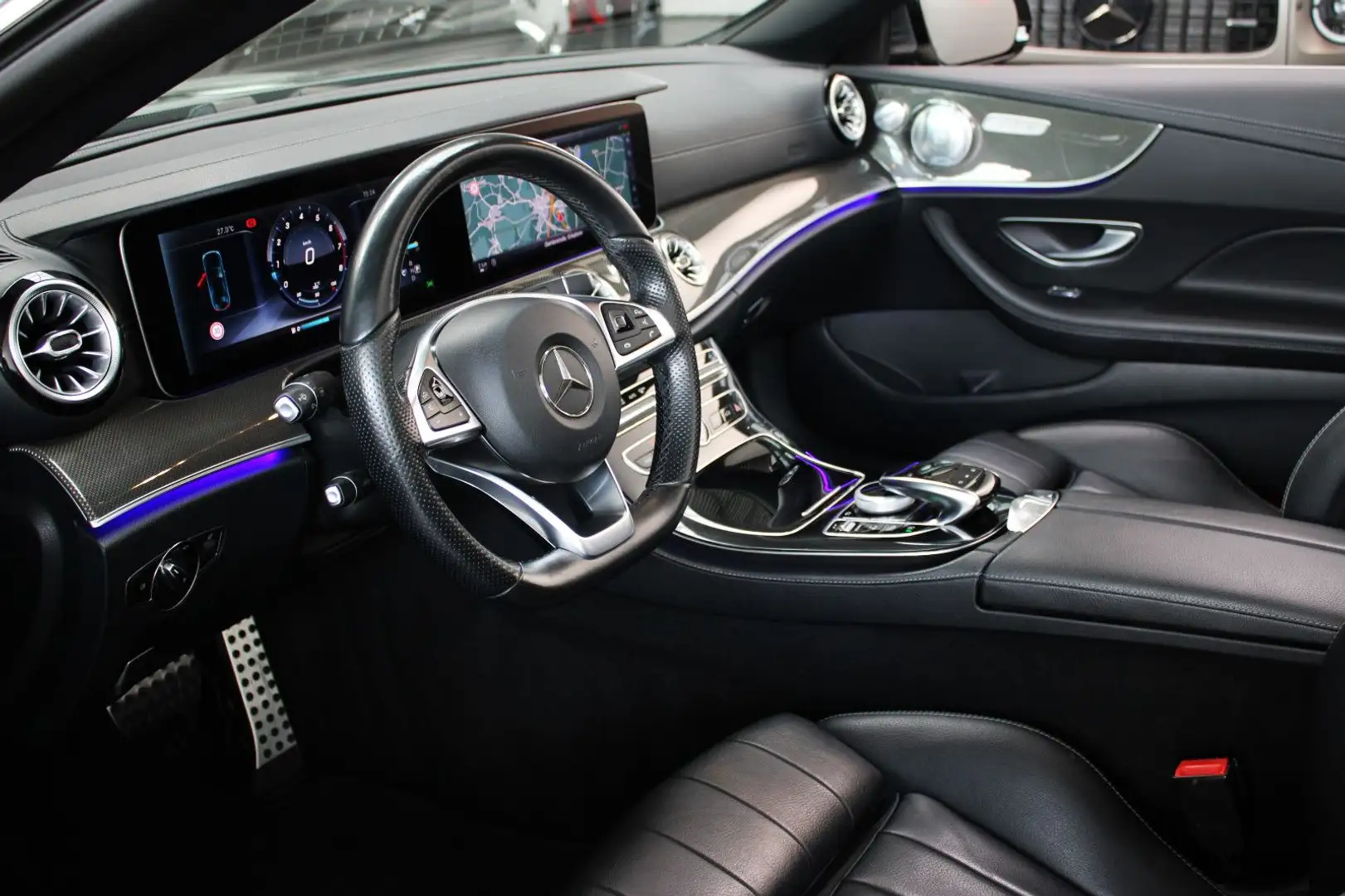 Mercedes-Benz E 300 CABRIO AMG-LINE/BURMESTER/WIDE/CARBON/LED Gris - 2