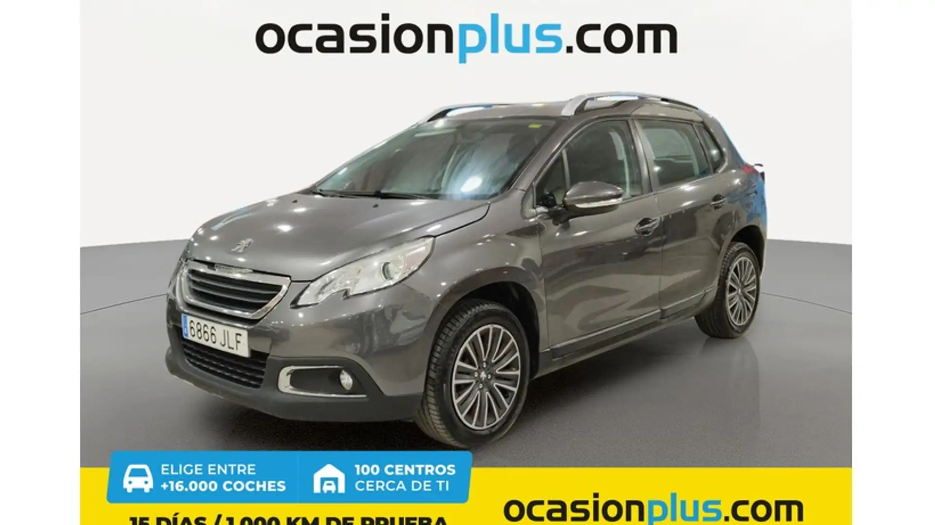 Peugeot 2008 1.6 BlueHDI Active 100 Gris - 1